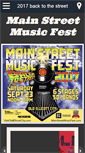 Mobile Screenshot of mainstreetmusicfest.com